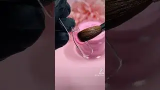 Swatch pinky pie with me from glitterbels🌸 #nailswatches #acrylicnails #nailtech #pinknails #nails