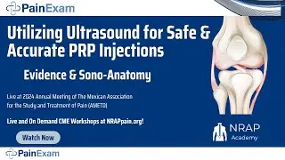 Using Ultrasound for Safe and Accurate PRP injections- David Rosenblum, MD, Mexico City AMETD 2024