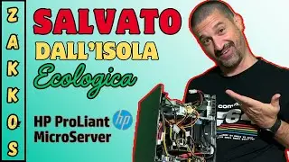 Microserver salvato dalla discarica - HP Proliant Gen 7