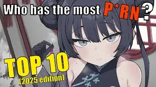 Top 10 Most Lewded Blue Archive Characters (2025 edition)