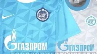 Camiseta Nike del Zenit 2011.