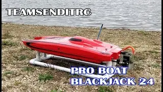 TeamSendItRC: RC Boat Pro Boat Blackjack 24