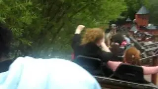 In de achtbaan bij Drievliet ''Crazy!!''