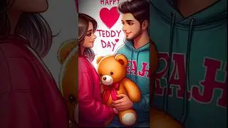 Happy Teddy 🧸 Day❤️ #valentineday #teddyday #teddybear #shorts #viral