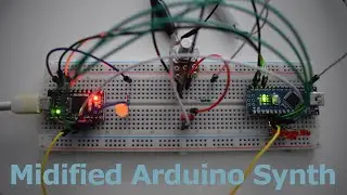 McBennett's Arduino Synthesizer with added USB MIDI