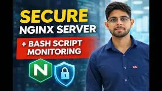 Nginx + Bash Scripting Project | Web Server Monitoring, Authentication & Backup