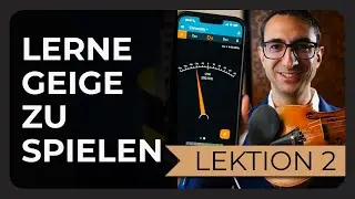 Geige spielen lernen | Lektion 2/30 | Geige stimmen als Anfänger