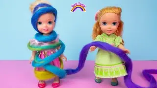 SLEEPOVER DIY Party! Elsie and Annie Pillow Play and Crafts