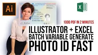 Illustrator Variable. Generate batch file with variable data and images with variableimporter.jsx