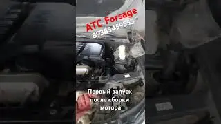 Первый запуск контракта BMW N54B30A после сборки.#automobile #автосервис #mechanic #mechaniclife