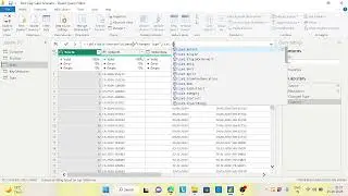 Reorder Columns Ascending Order in Power Query