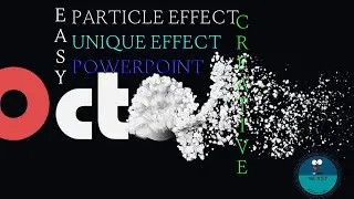 particles text effect in microsoft powerpoint tutorial(2016-2019)