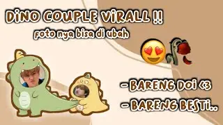 Viral tik tok !! Cara buat pp Dino couple 🦕 || 