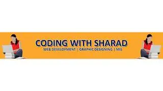 CODING WITH SHARAD Live Stream