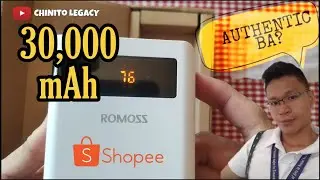 BE AWARE OF BUYING FAKE POWERBANKS! AUTHENTIC WHEN CHECKED?  - ROMOSS SENSE 8P 30K MAH POWERBANK