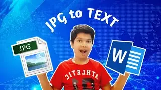 How to convert jpg to text | @Gaurangs Tech with GM |