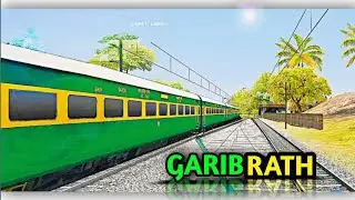 GARIB RATH EXPRESS TRAIN GAMEPLAY | Train Simulator | BUMPY RAILROAD | Railworks | MSTS Gameplay