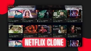 🔥Netflix Clone with Tailwind CSS : Tailwind CSS Project