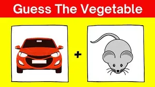 Guess The Vegetable By Emoji | Emoji Quiz | Emoji Challenge | Emoji Puzzle #5
