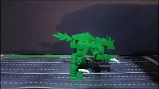 Stop motion Dinosaurio