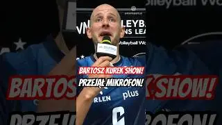 Bartosz Kurek przejmuje mikrofon po zwycięstwie z Holandią