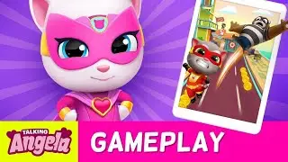 Talking Tom Hero Dash Gameplay android IOS