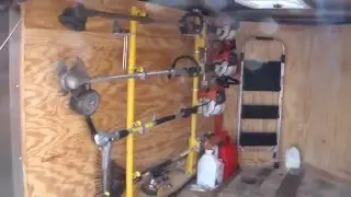 Lawn Care Set Up for 2016 Part 2 - Inside My Lawn Service Trailer