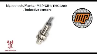 Manta M4P - Induction Autoleveling sensor  Configuration