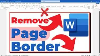 How to Remove Page Border in Word Document File