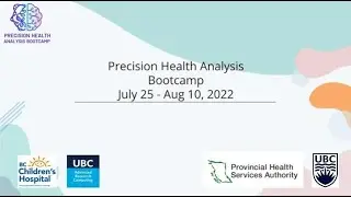 GitHub - Prescision Health Bootcamp Summer 2022