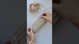Crochet easy gloves 