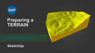 Preparing a terrain to be a Solid Group in SketchUp
