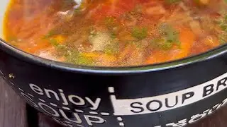 Самый  вкусный и полезный борщ