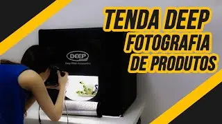 Tenda Mini Estúdio DEEP Foto Still - Fotografia de Produtos