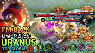 Uranus Back To Meta | Uranus Build Terkuat Top Global Uranus Mobile Legends