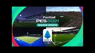 Cara Download dan Isntall Serie A Stadiums Turf Mod | Mod Stadium PES 2021 T99 Patch Season 2026