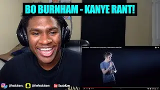 this is SUPER relatable! Bo Burnham - Can't Handle This (Kanye Rant) | REACTION