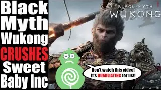 Black Myth Wukong HUMILIATES Sweet Baby Inc as it DESTROYS its competition