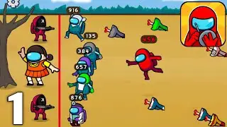 Survival 456 But It's Impostor - Gameplay Walkthrough Part 1 All Levels (Android & iOS)
