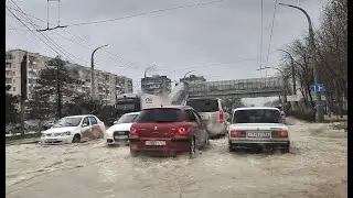 Novorossiysk is flooded! Evacuation announced in the Krymsky district!