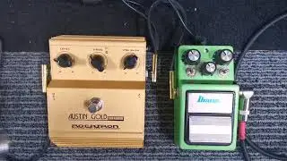 Rocktron Austin Gold vs ibanez ts9MOD