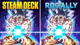 Steam Deck vs ROG Ally - DRAGON BALL: Sparking! ZERO