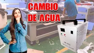 ¡SÚPER FÁCIL! Cómo Cambiar el Agua del Chiller de tu Láser - ¡EVITA DAÑOS! - Guía Rápida