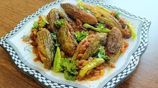 Masala Bhare Karele | Bharay Huway Karele | Stuffed Karela Recipe By Punjabi Kitchen Routines