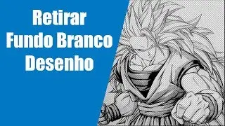 Curso Photoshop Remover Fundo Branco dos Desenhos Tutorial