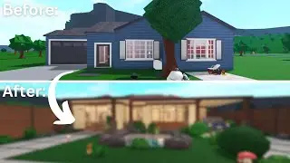 I renovated my sisters house in bloxburg (she hated it?!)