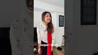 When sangeet performance is more important than the shaadi