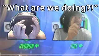 Hydron and PGE vs Overwatch Ranked