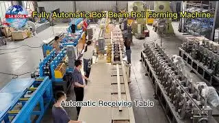 full automatic shelf beam production line