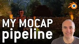 My full mocap pipeline iClone8, Blender